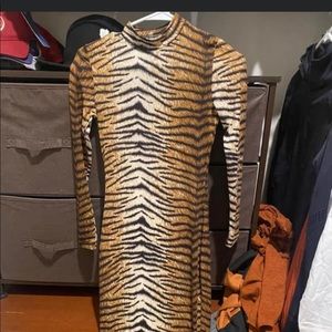 Long skin tight maxi. Snake skin dress. Brand new never worn.